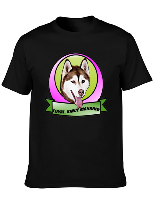 Loyal Since Mankind Dog T-Shirt