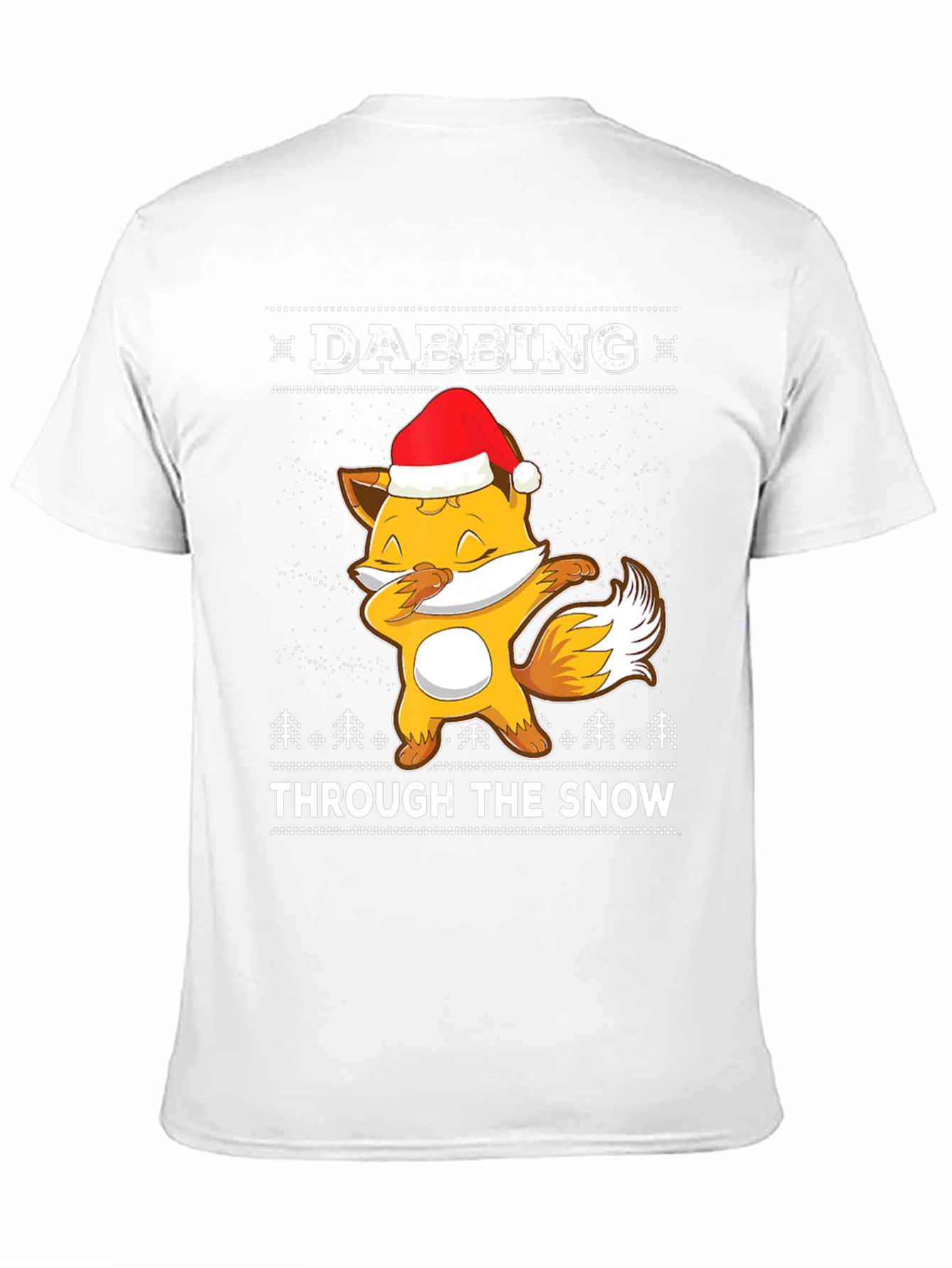 Dabbing Fox Christmas T-Shirt