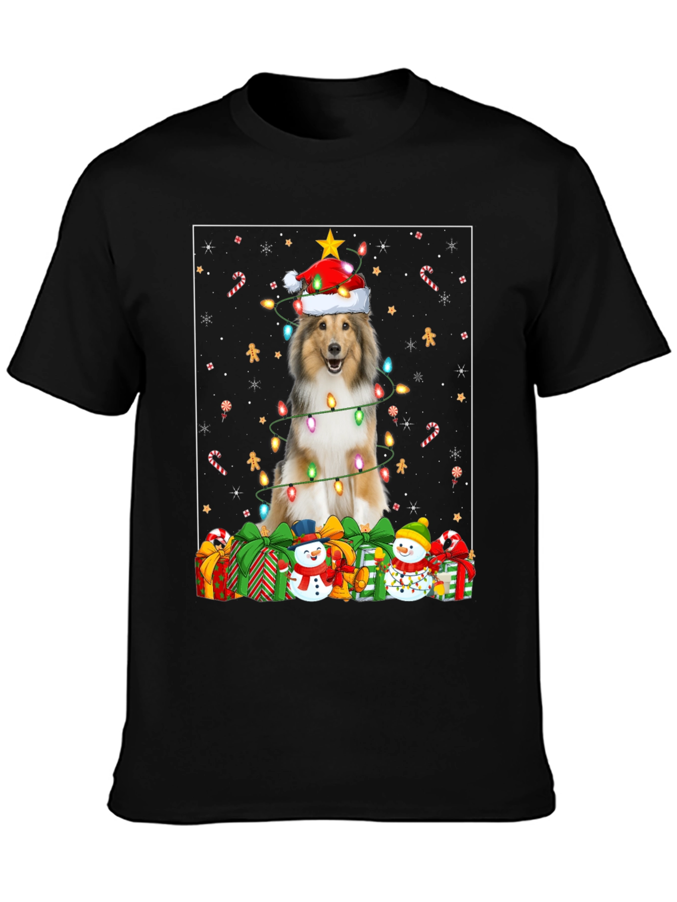 Dog Christmas Tree T-Shirt - Holiday Cheer!