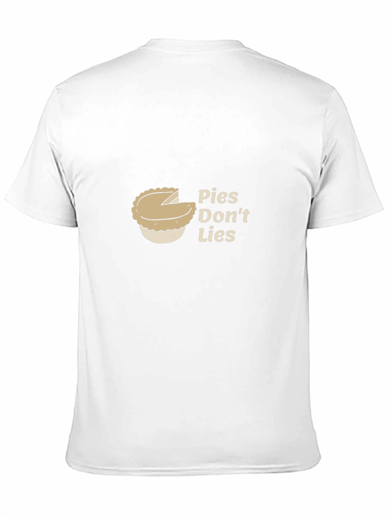 Pies Dont Lies Graphic T-Shirt - Black Cotton Tee