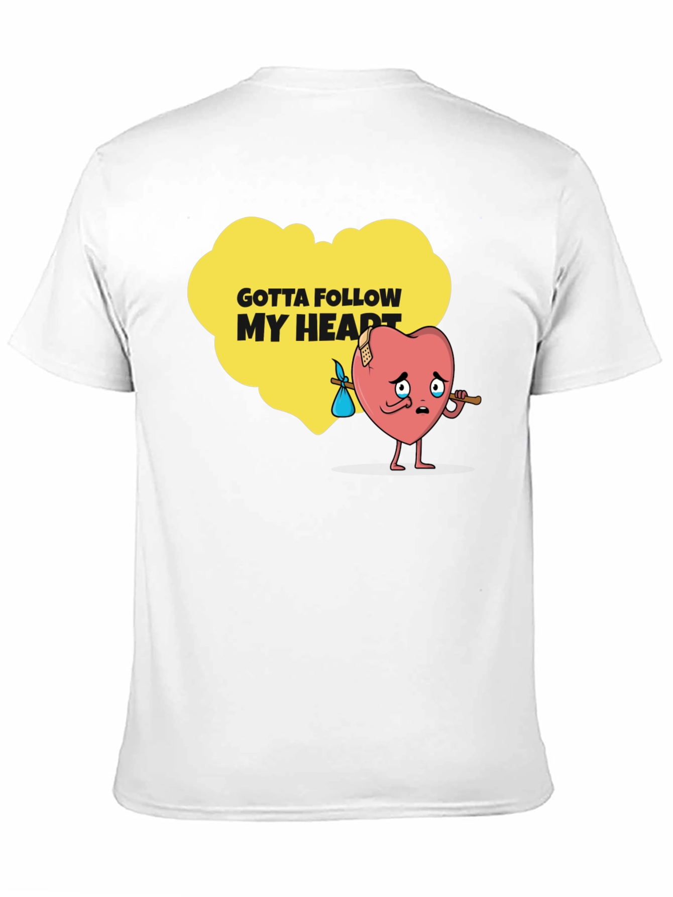 Gotta Follow My Heart Graphic Tee - Unique Design