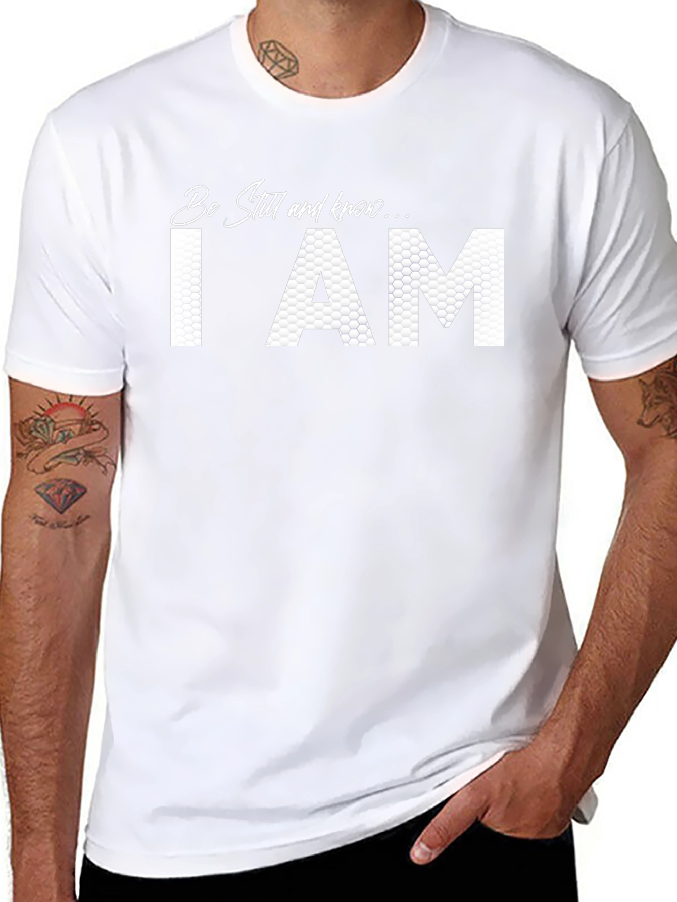 Be Still and Know I AM Christian T-Shirt
