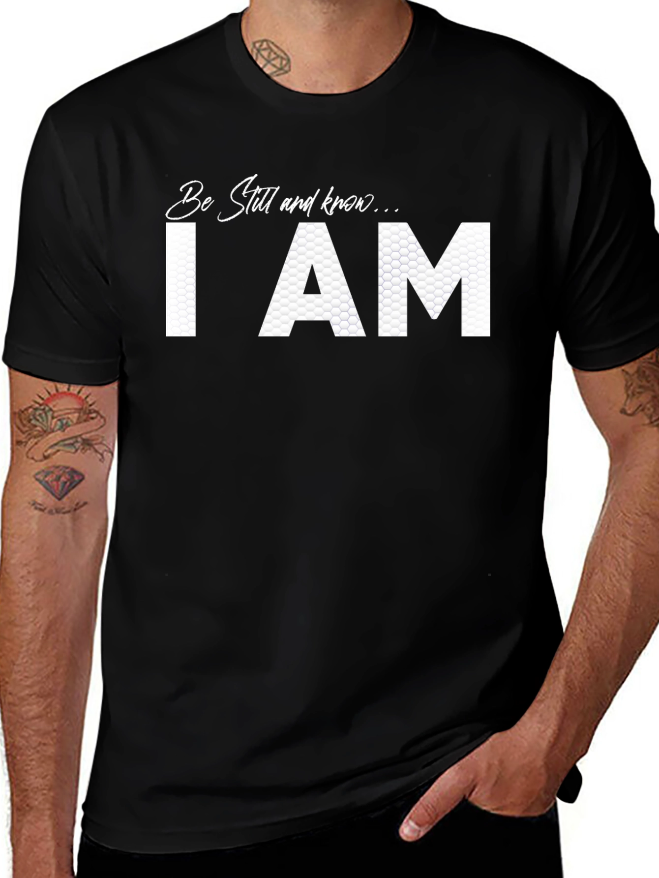 Be Still and Know I AM Christian T-Shirt