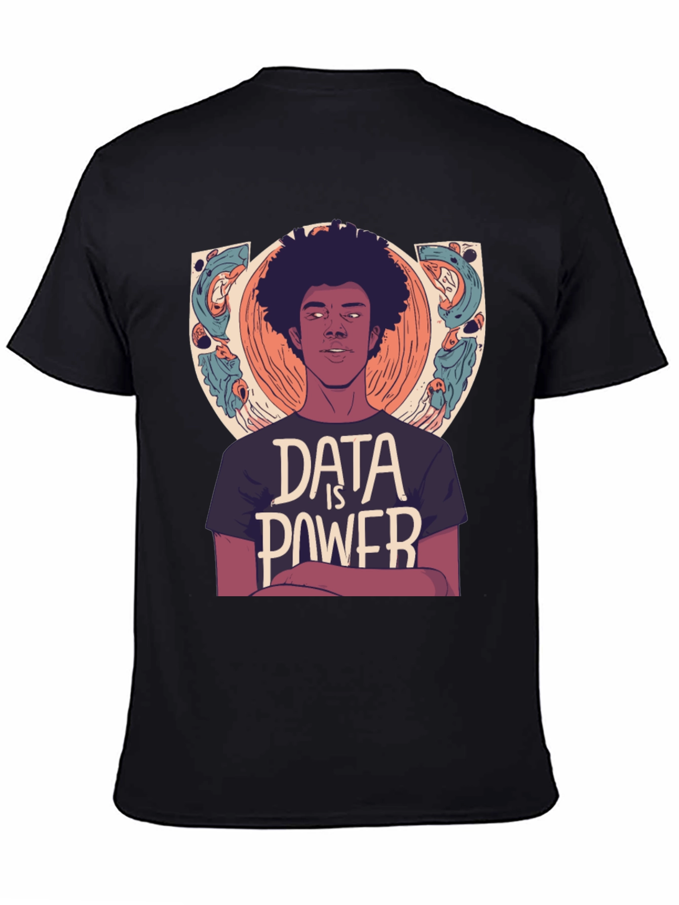 Data is Power Graphic T-Shirt