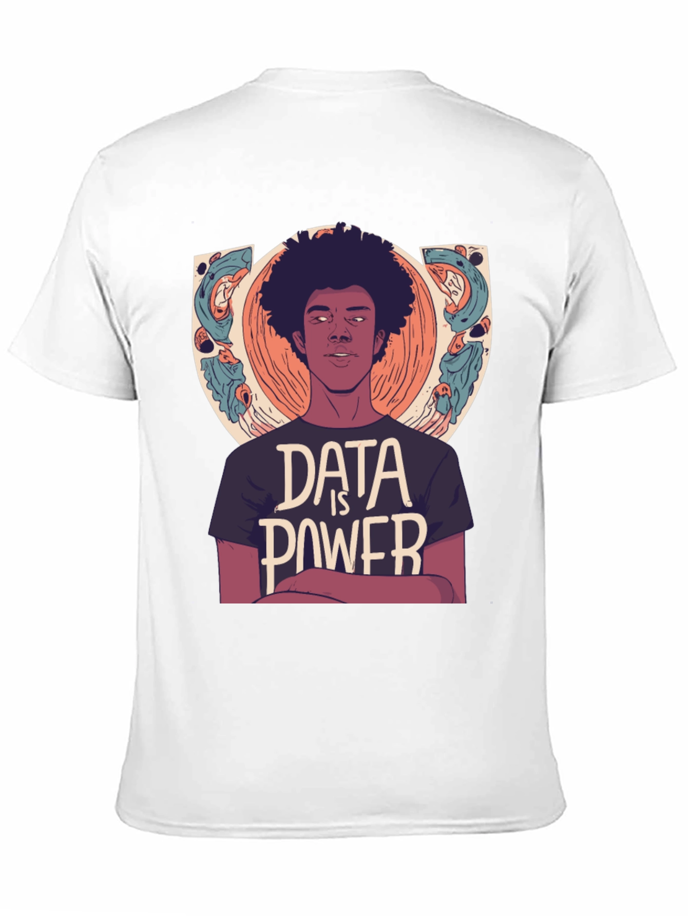 Data is Power Graphic T-Shirt