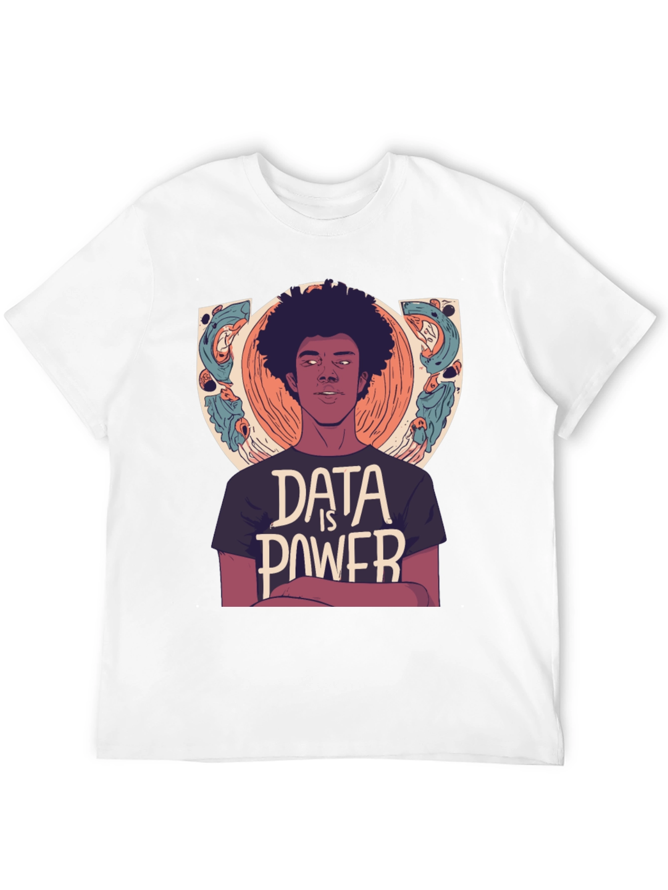 Data is Power Graphic T-Shirt