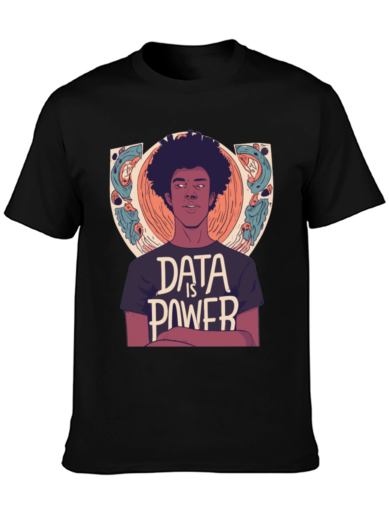 Data is Power Graphic T-Shirt