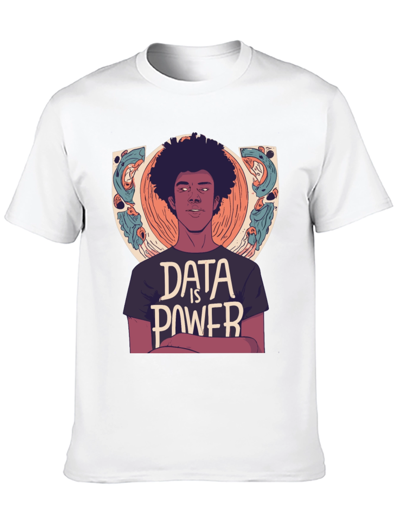 Data is Power Graphic T-Shirt