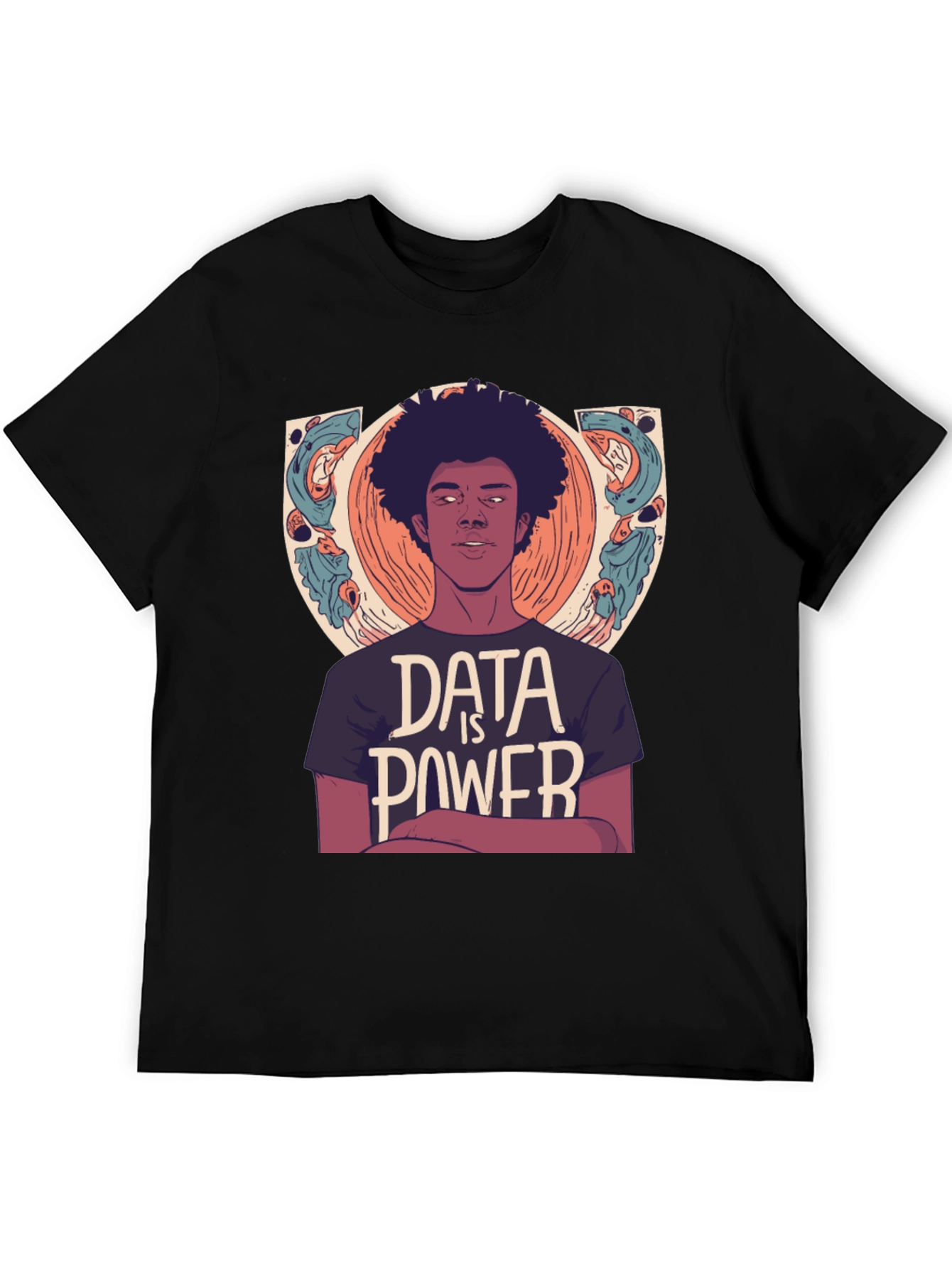 Data is Power Graphic T-Shirt