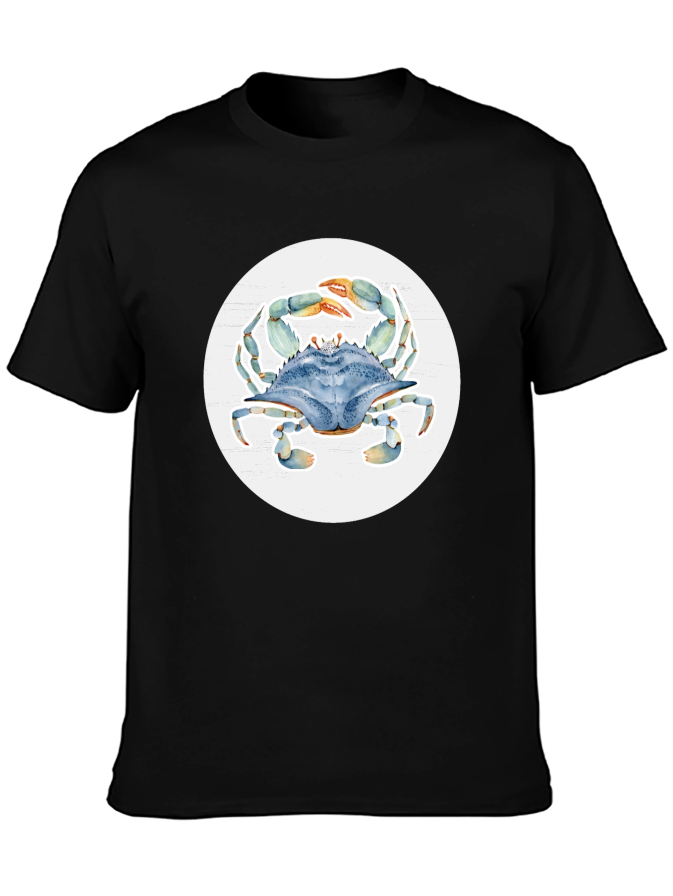 Crab Graphic Tee - Coastal Casual Style