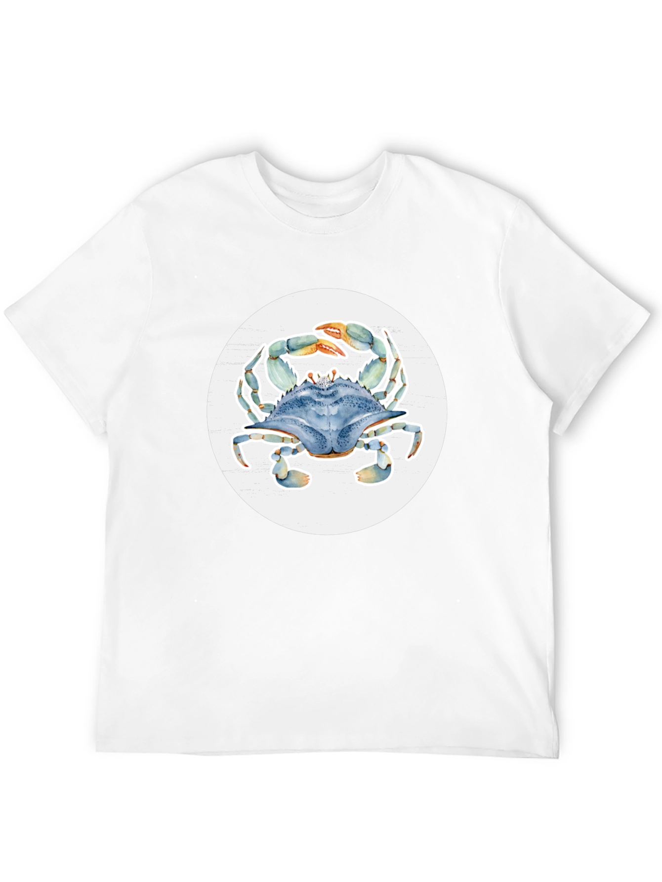 Crab Graphic Tee - Coastal Casual Style