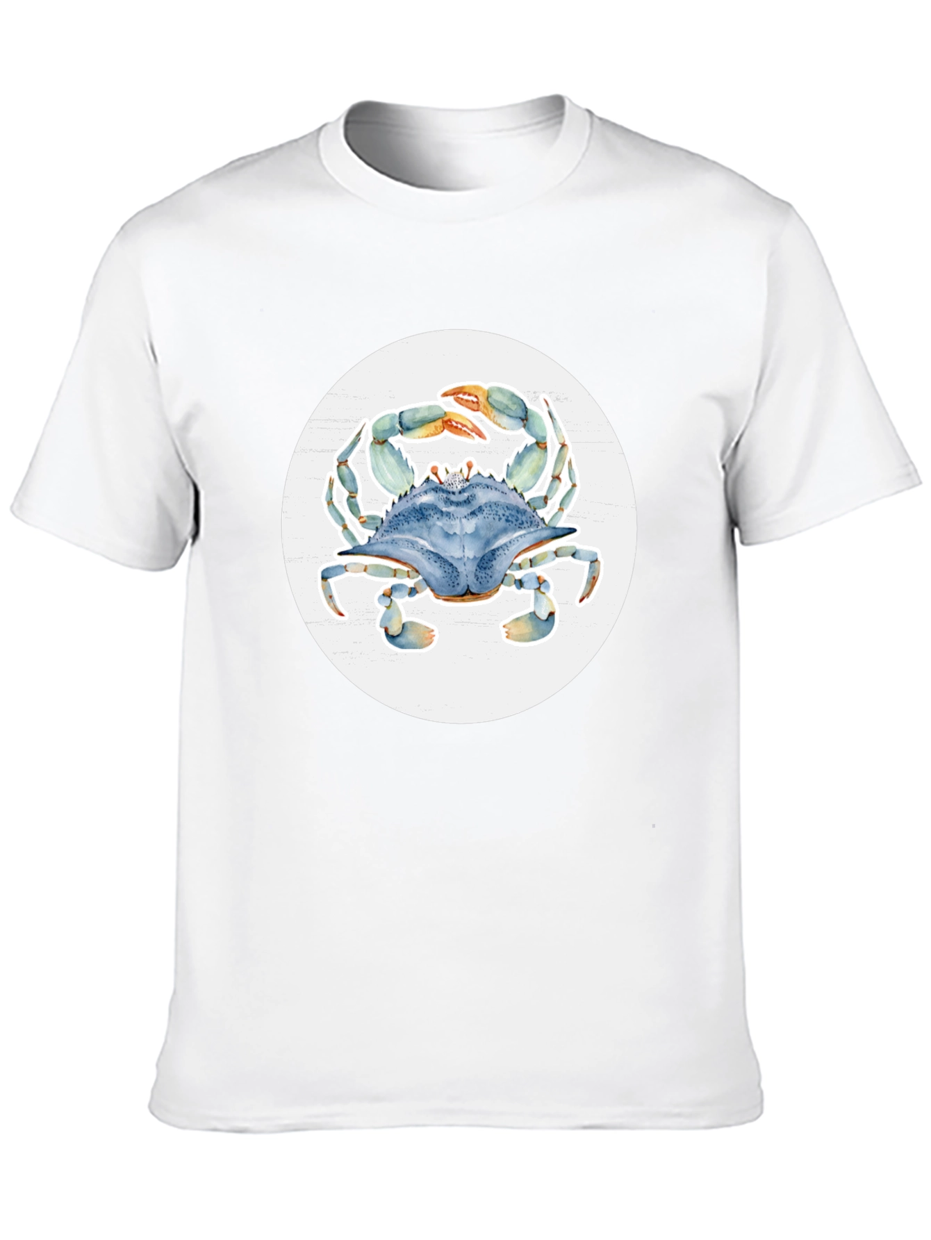 Crab Graphic Tee - Coastal Casual Style