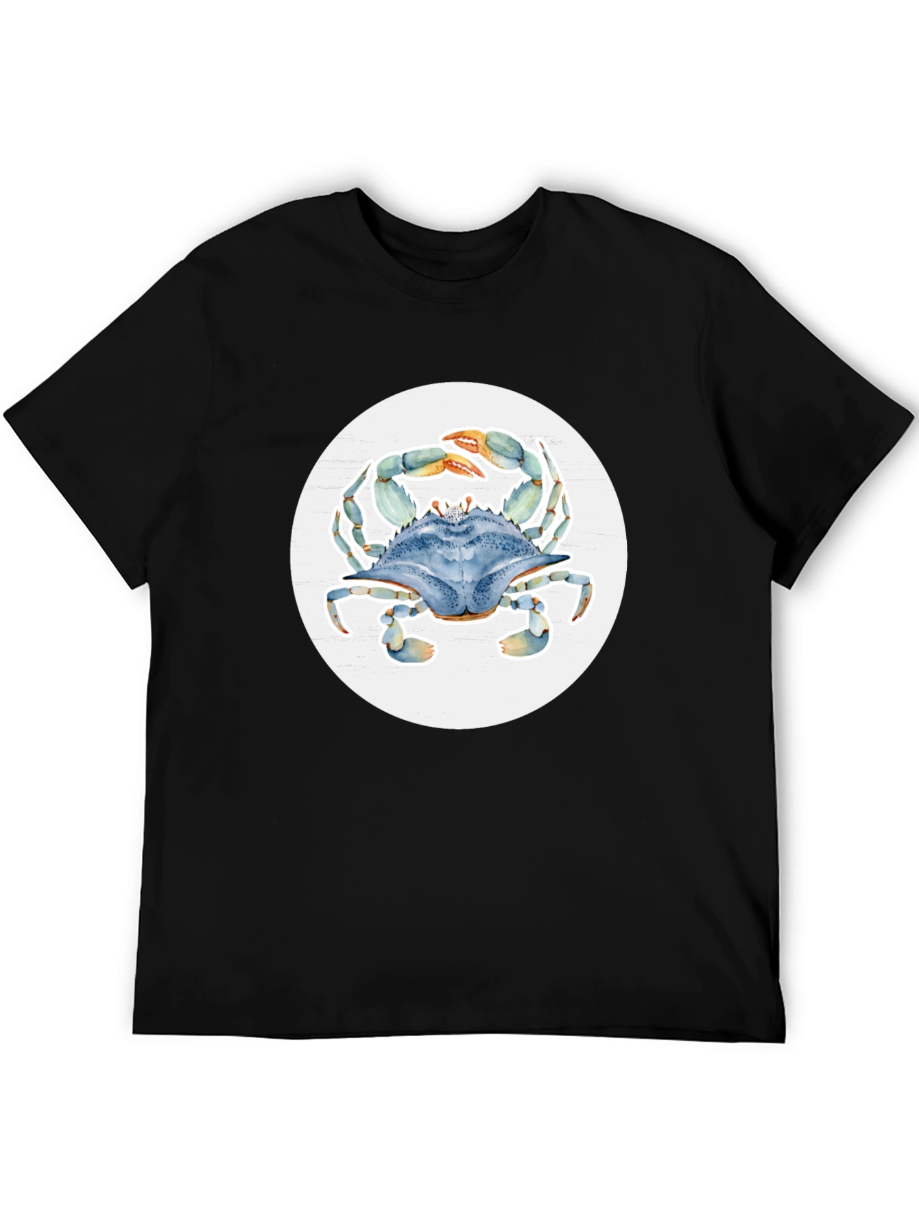 Crab Graphic Tee - Coastal Casual Style