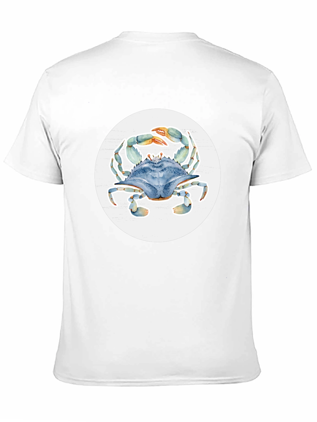 Crab Graphic Tee - Coastal Casual Style