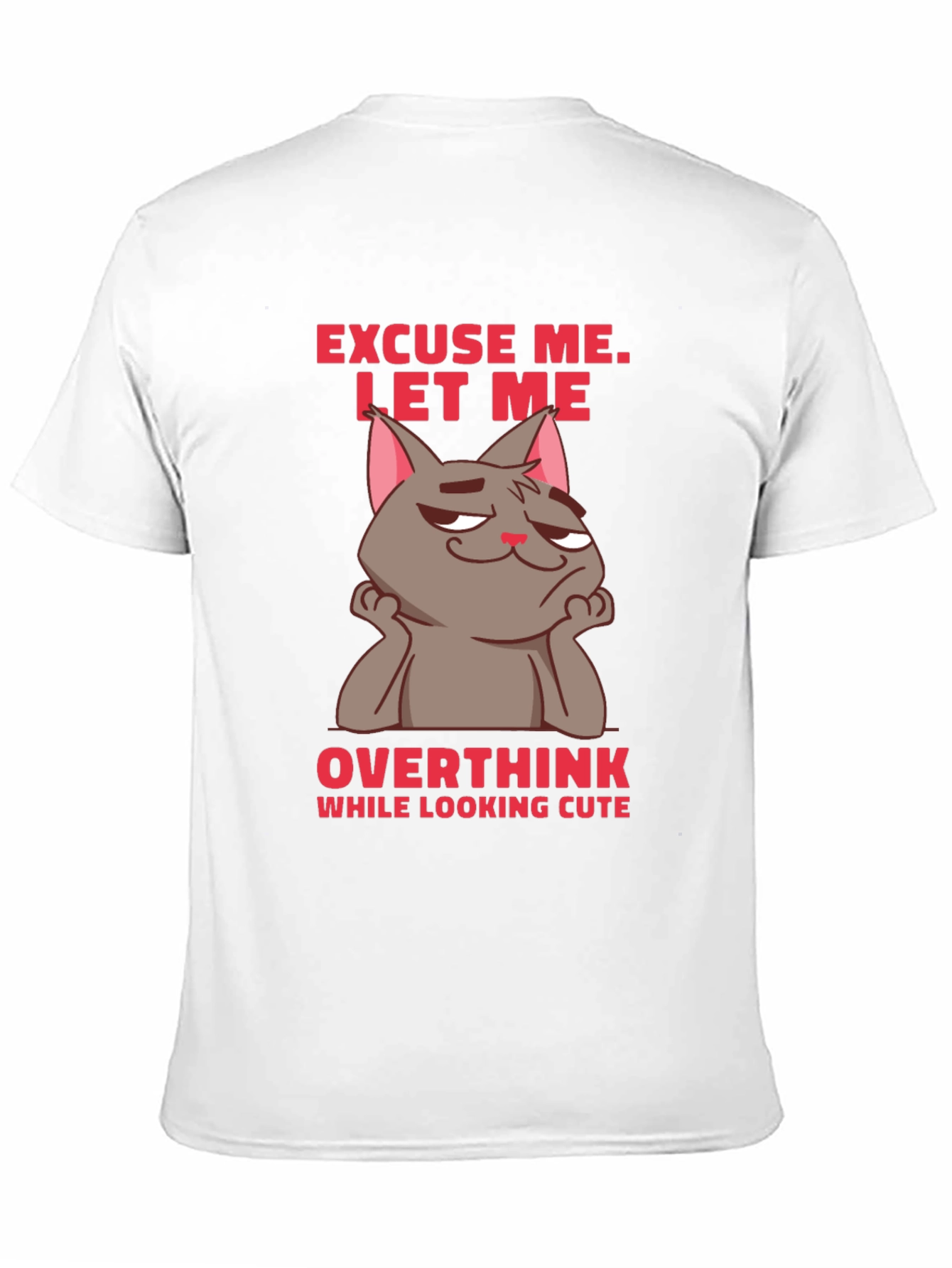 Excuse Me Cat Graphic T-Shirt