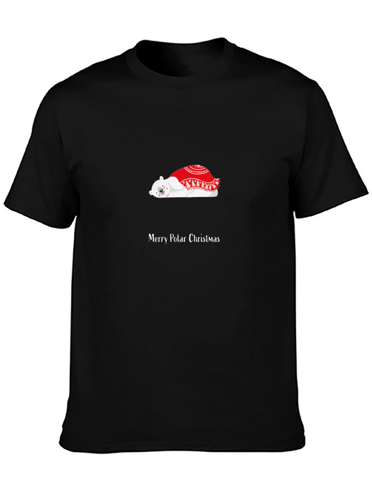Merry Polar Christmas Graphic T-Shirt