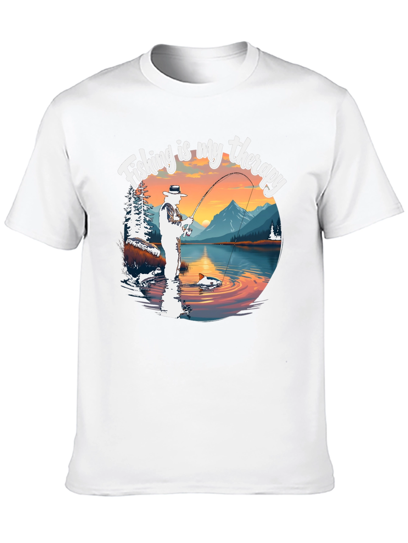 Fishing is My Therapy T-Shirt