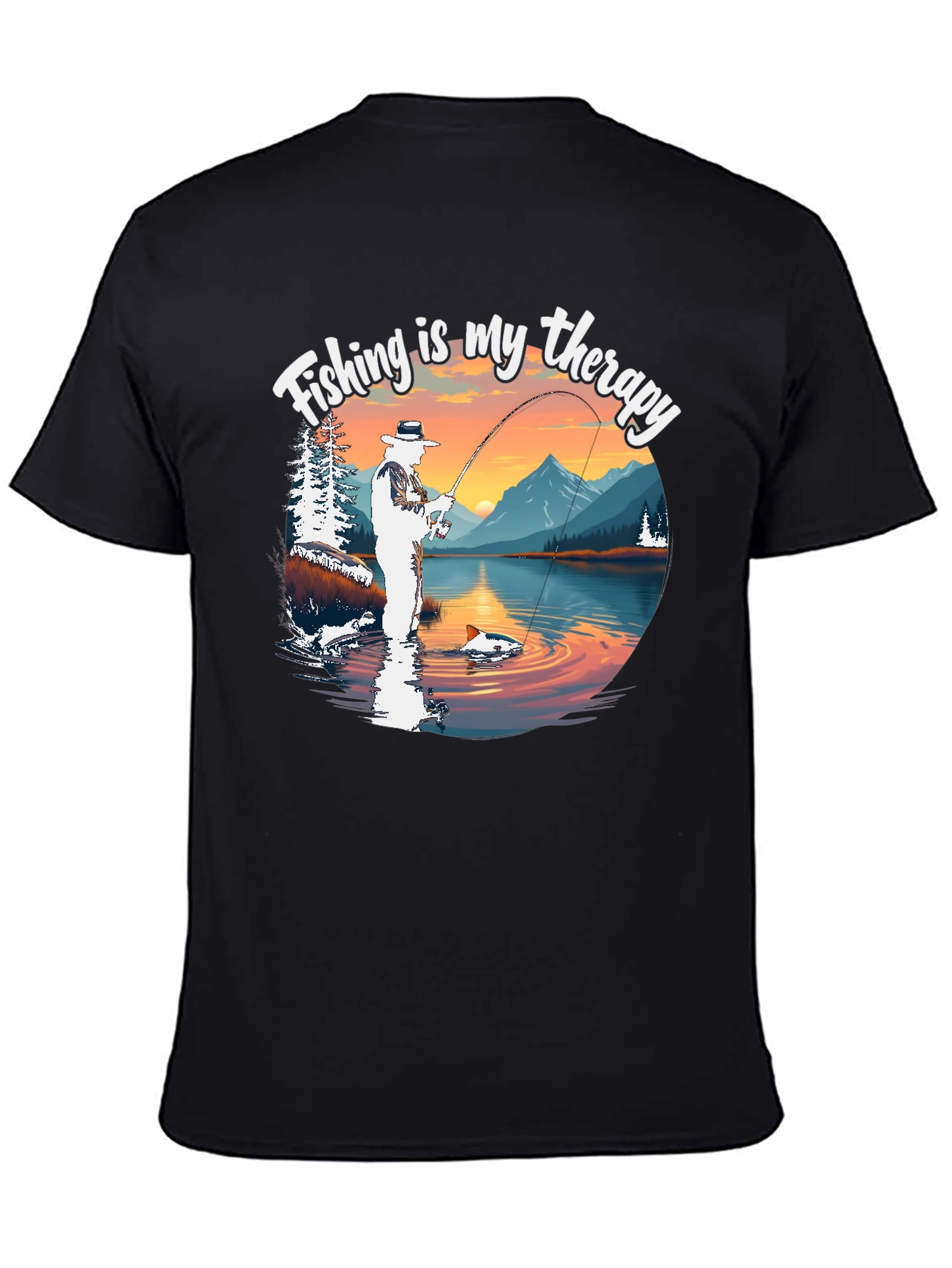 Fishing is My Therapy T-Shirt