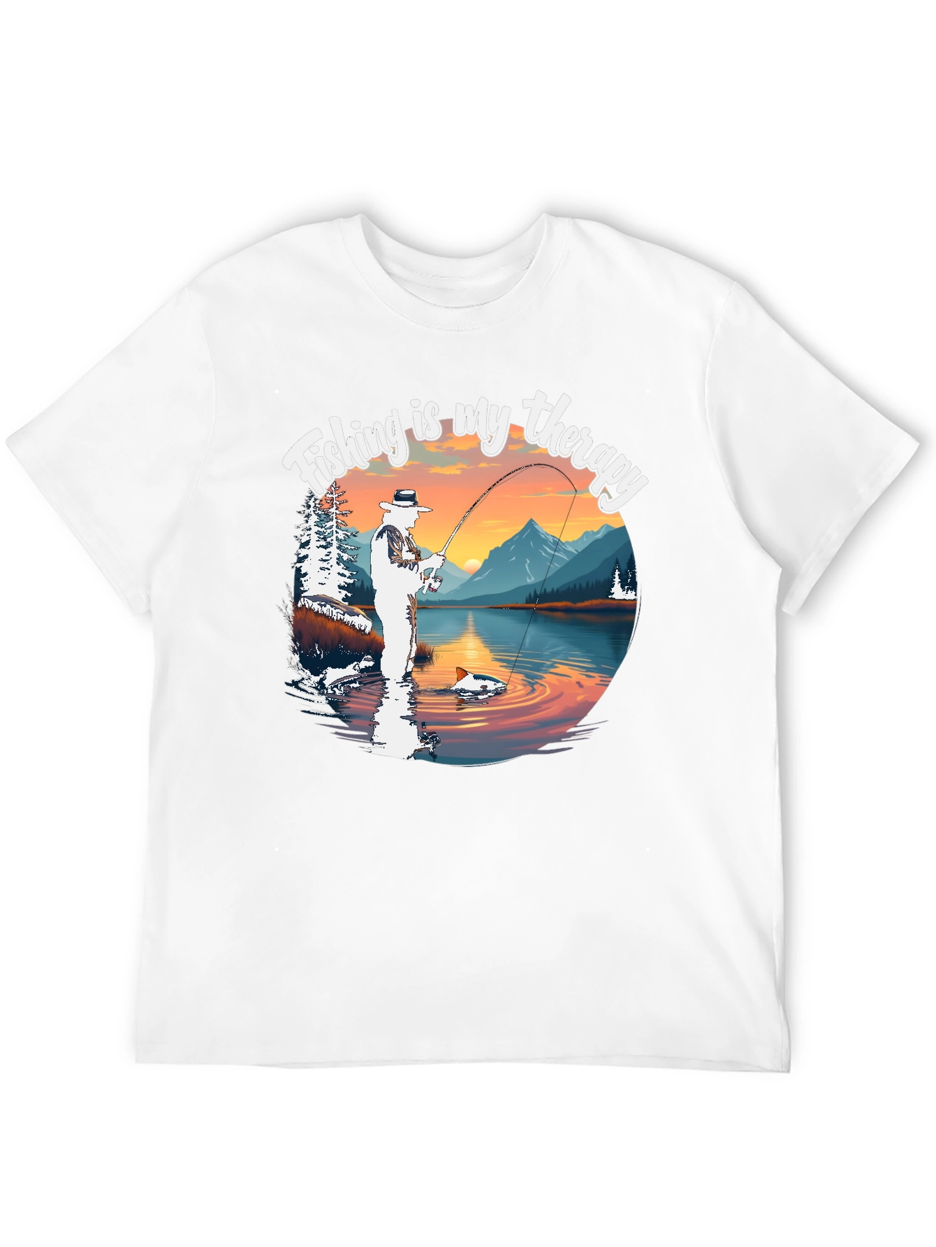 Fishing is My Therapy T-Shirt