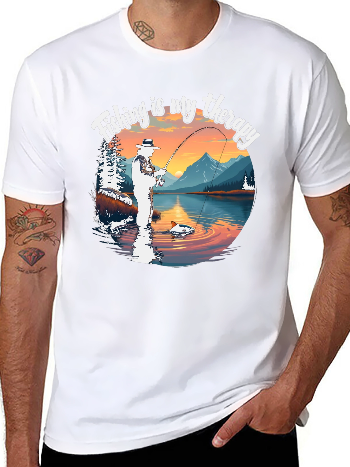 Fishing is My Therapy T-Shirt