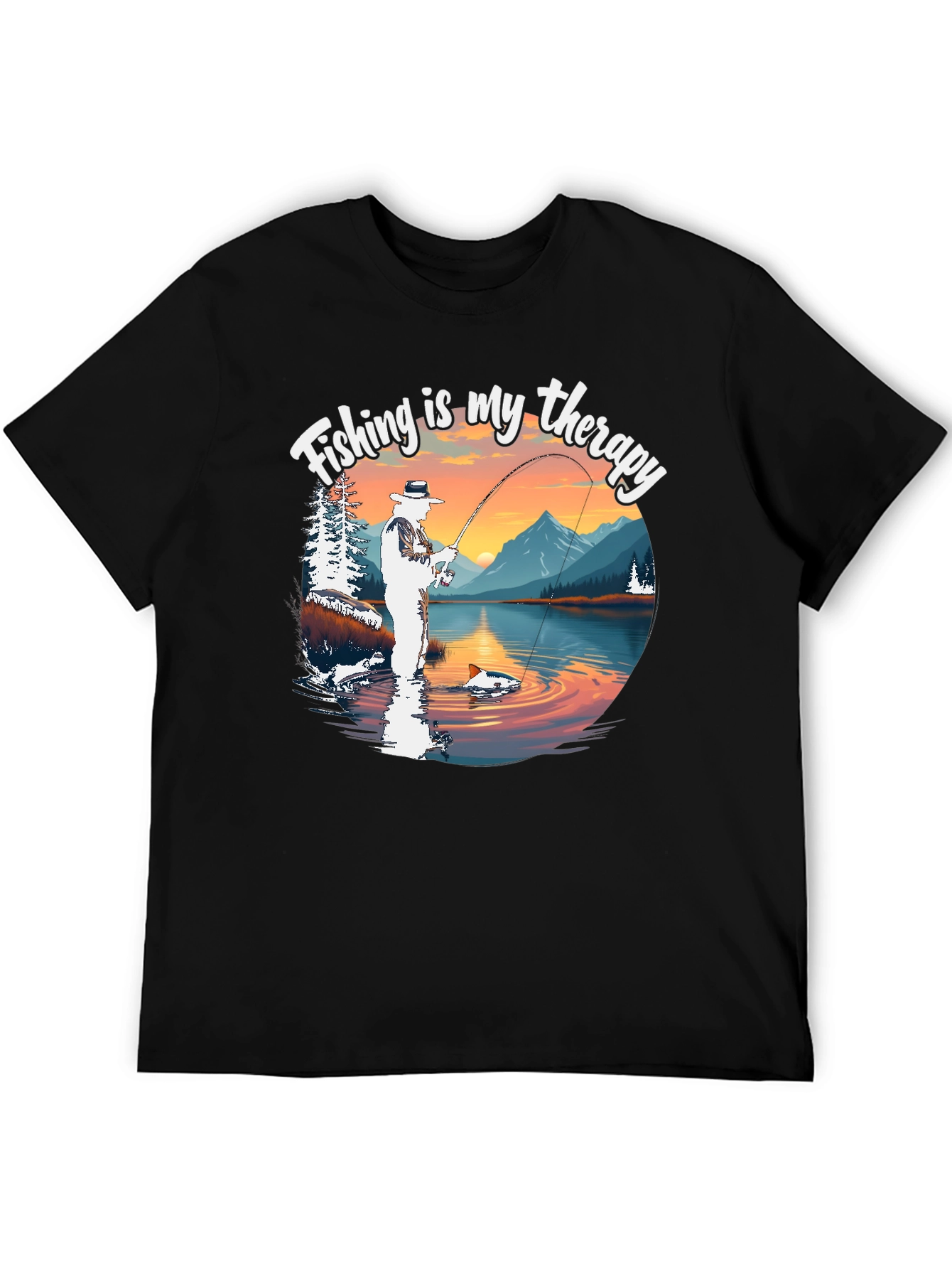 Fishing is My Therapy T-Shirt