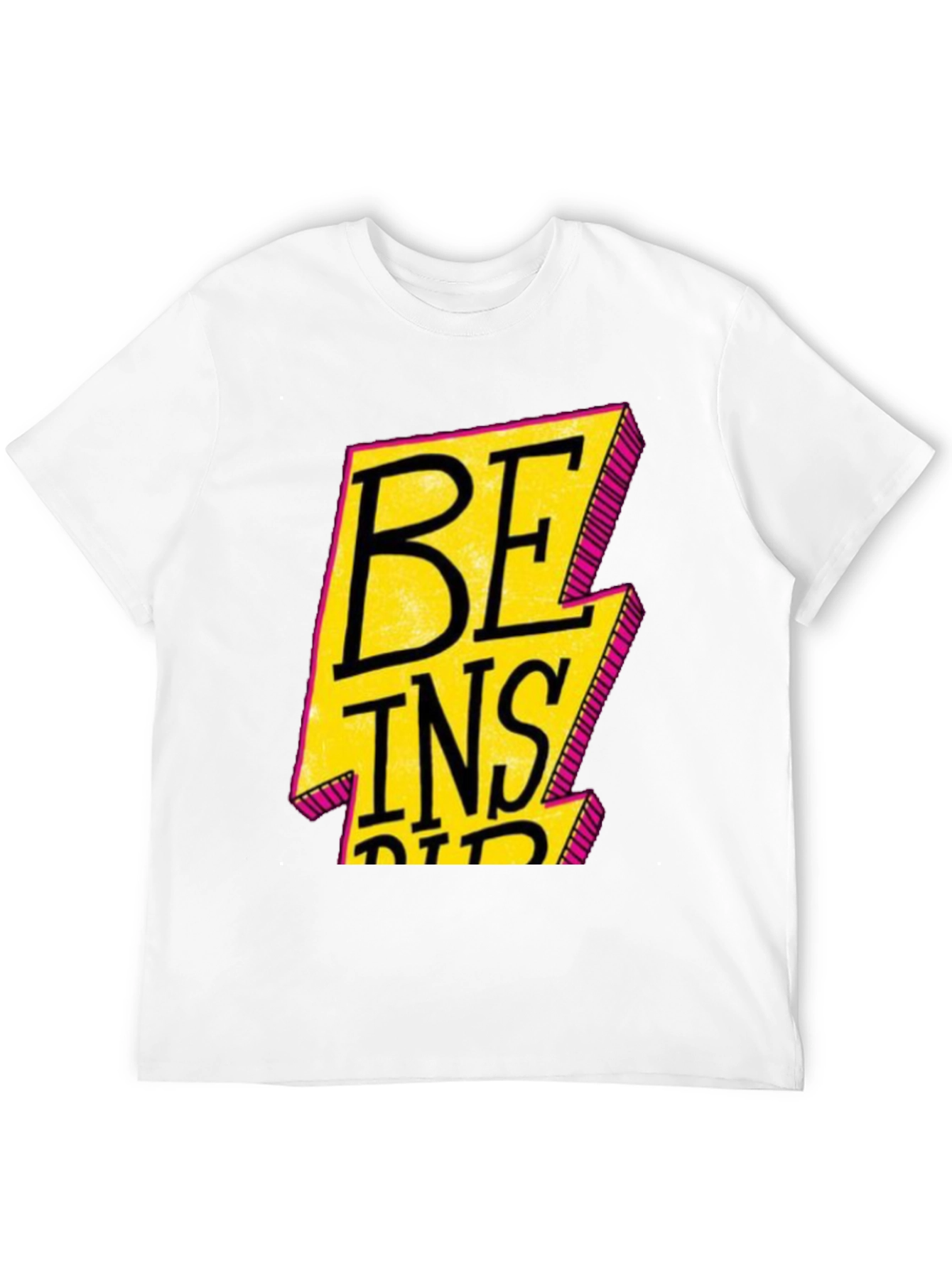 Be Inspired Black Graphic Tee
