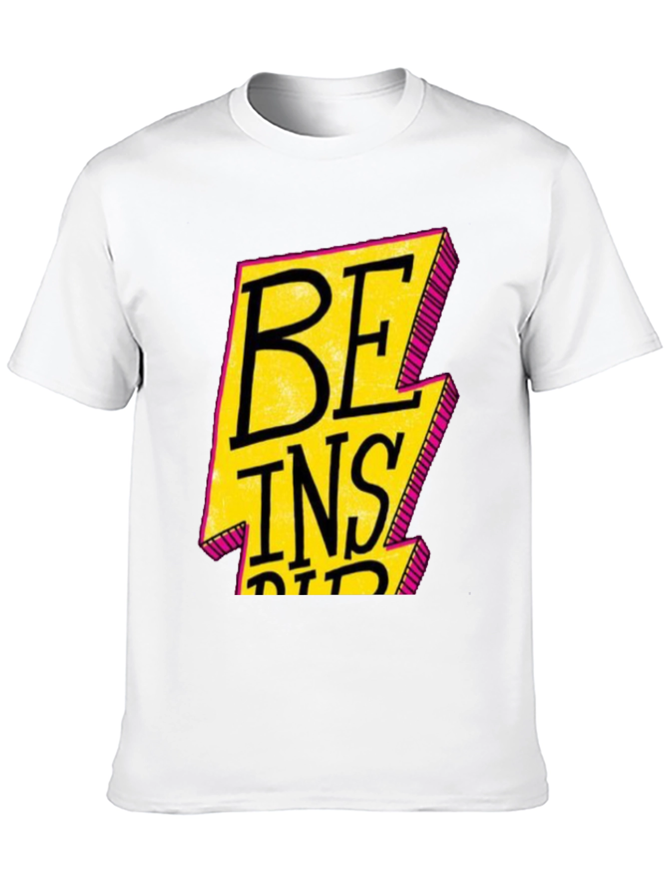 Be Inspired Black Graphic Tee