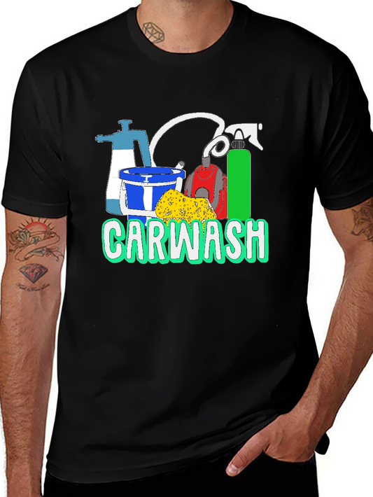 Car Wash T-Shirt - Cleaning Supplies Graphic Tee