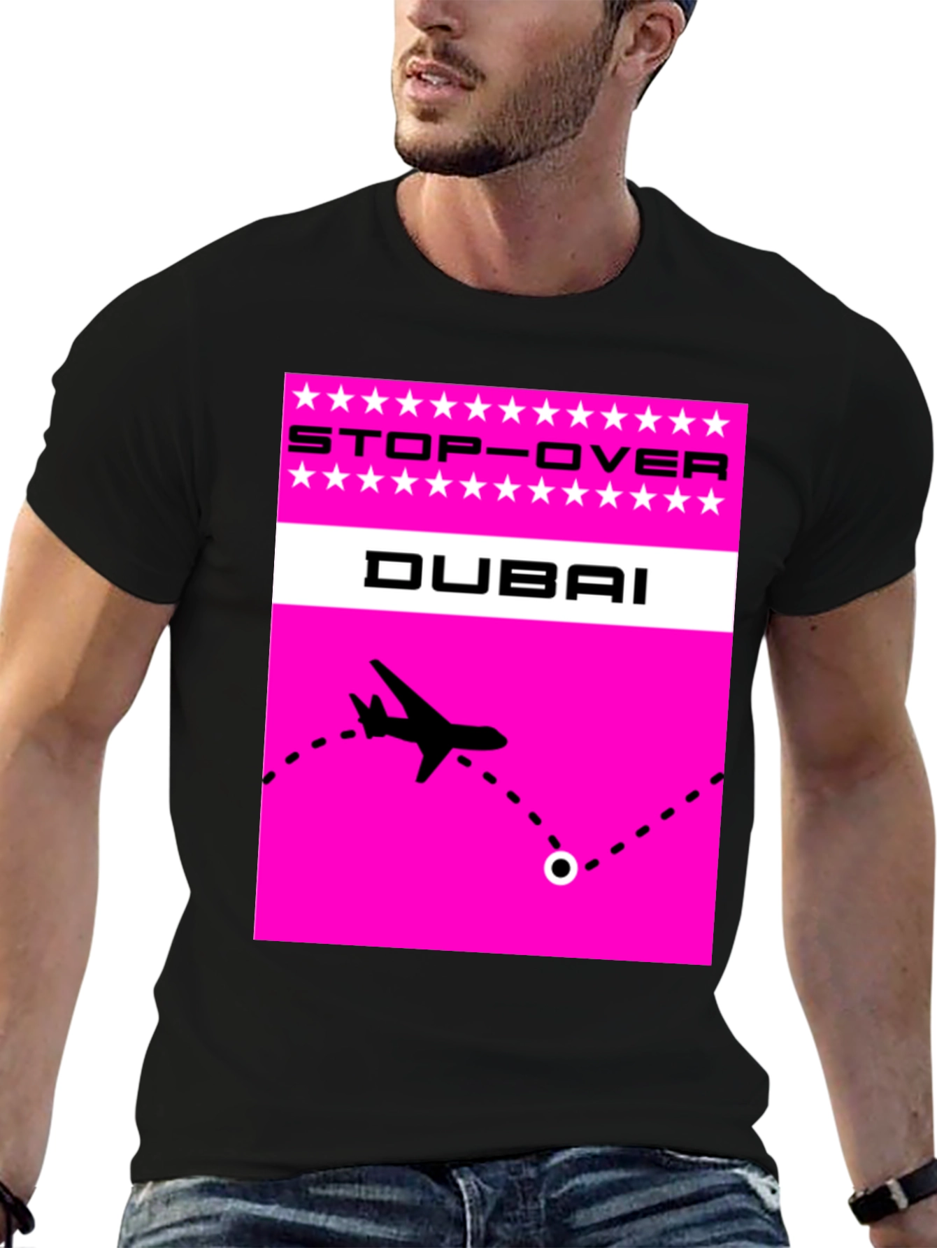 Dubai Stop-Over Graphic Tee - Travel T-Shirt