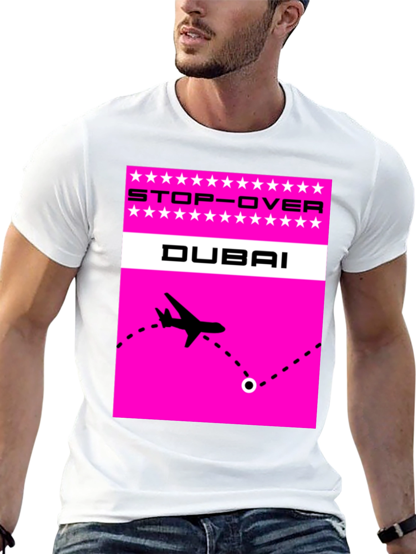 Dubai Stop-Over Graphic Tee - Travel T-Shirt