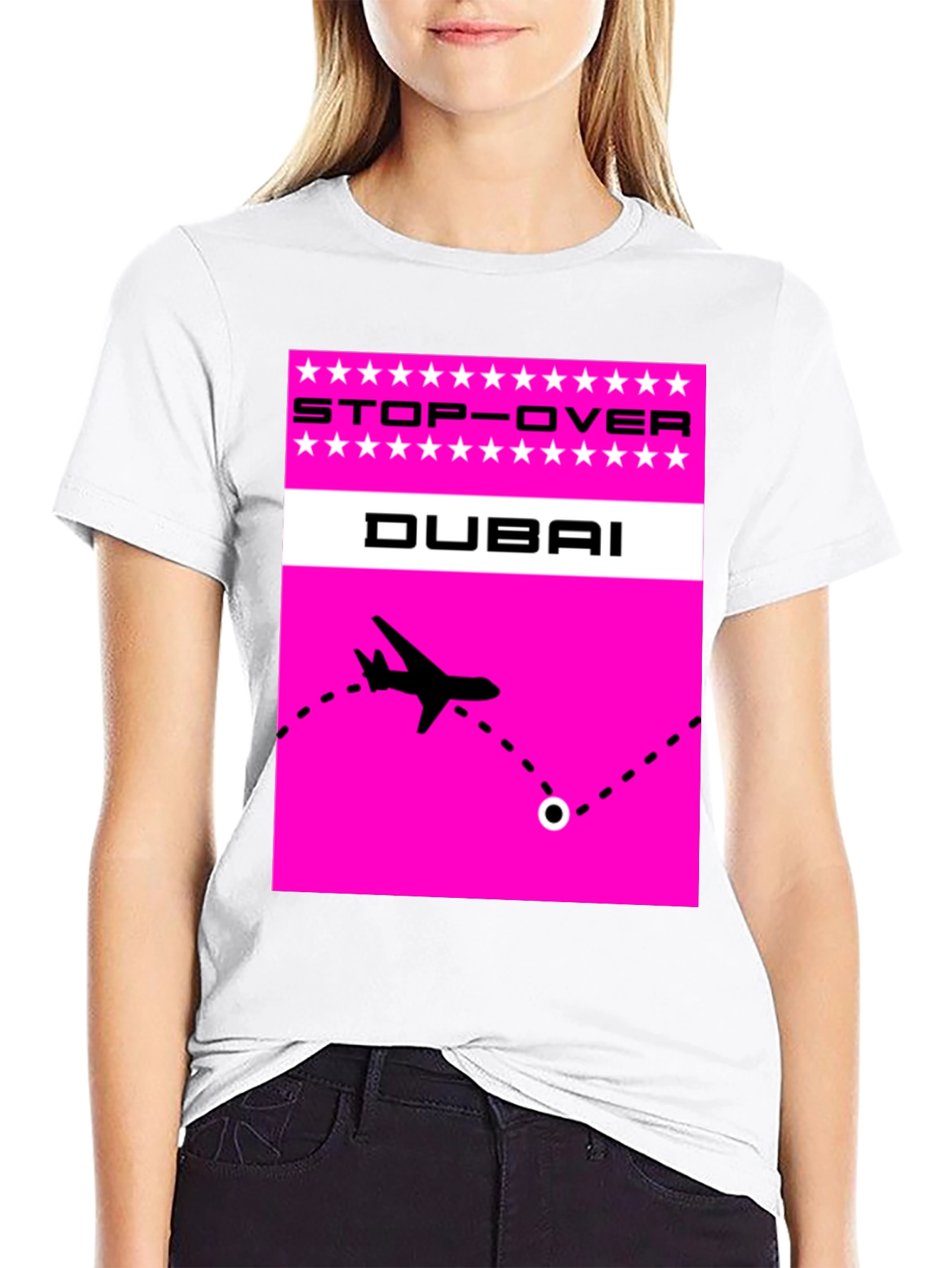 Dubai Stop-Over Graphic Tee - Travel T-Shirt