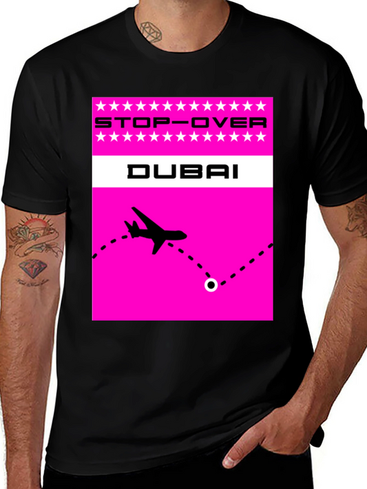 Dubai Stop-Over Graphic Tee - Travel T-Shirt