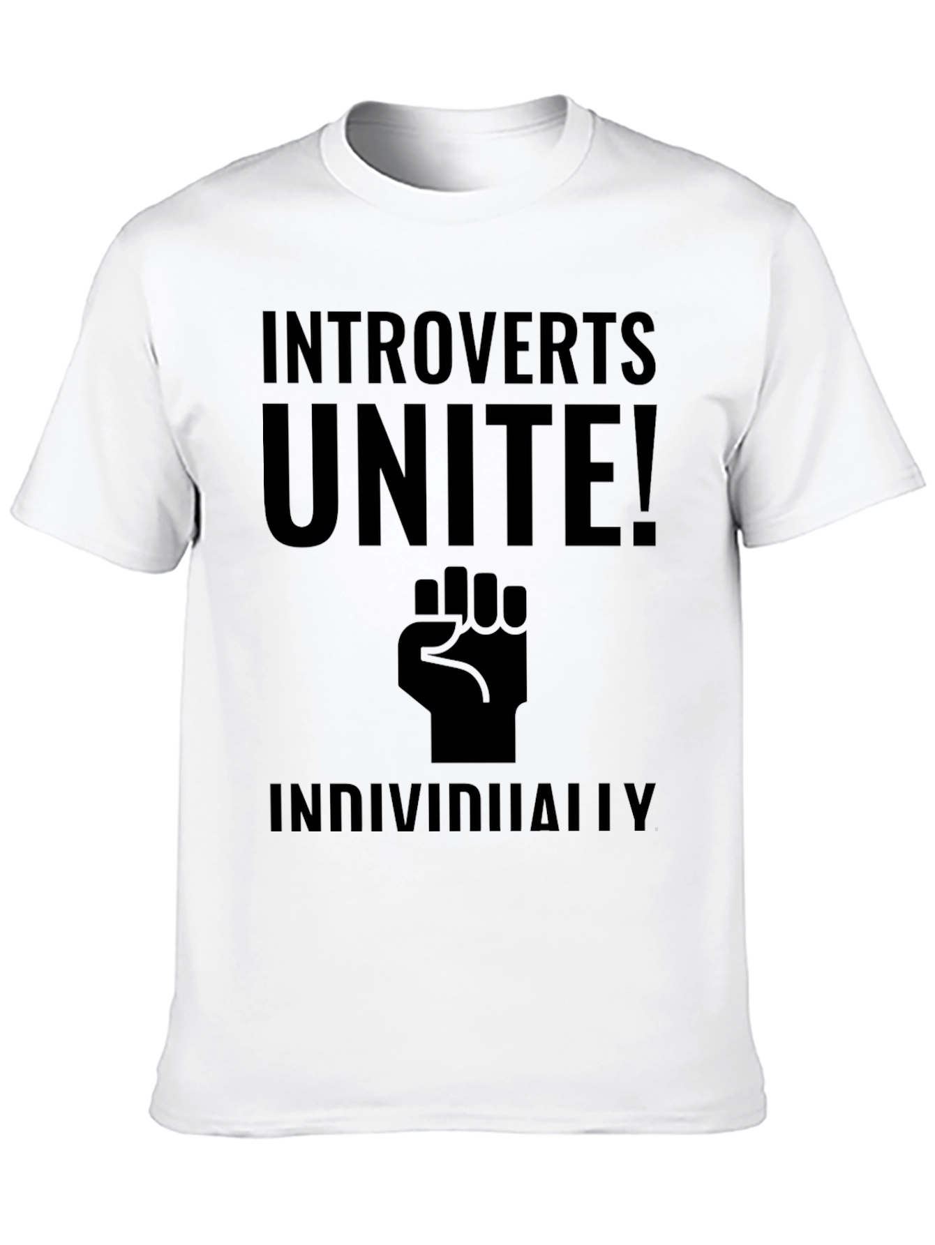 Introverts Unite! Funny Graphic T-Shirt
