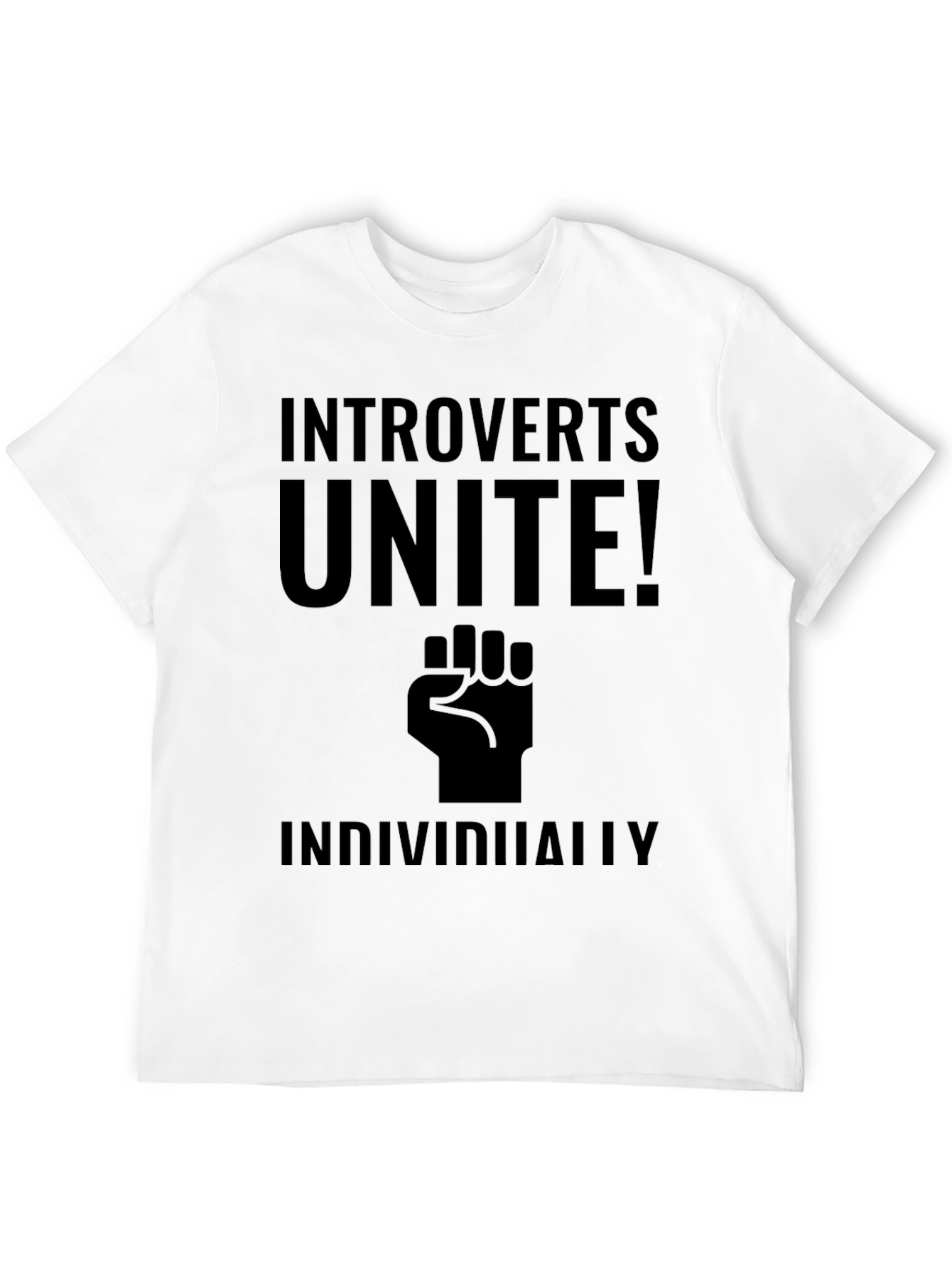 Introverts Unite! Funny Graphic T-Shirt