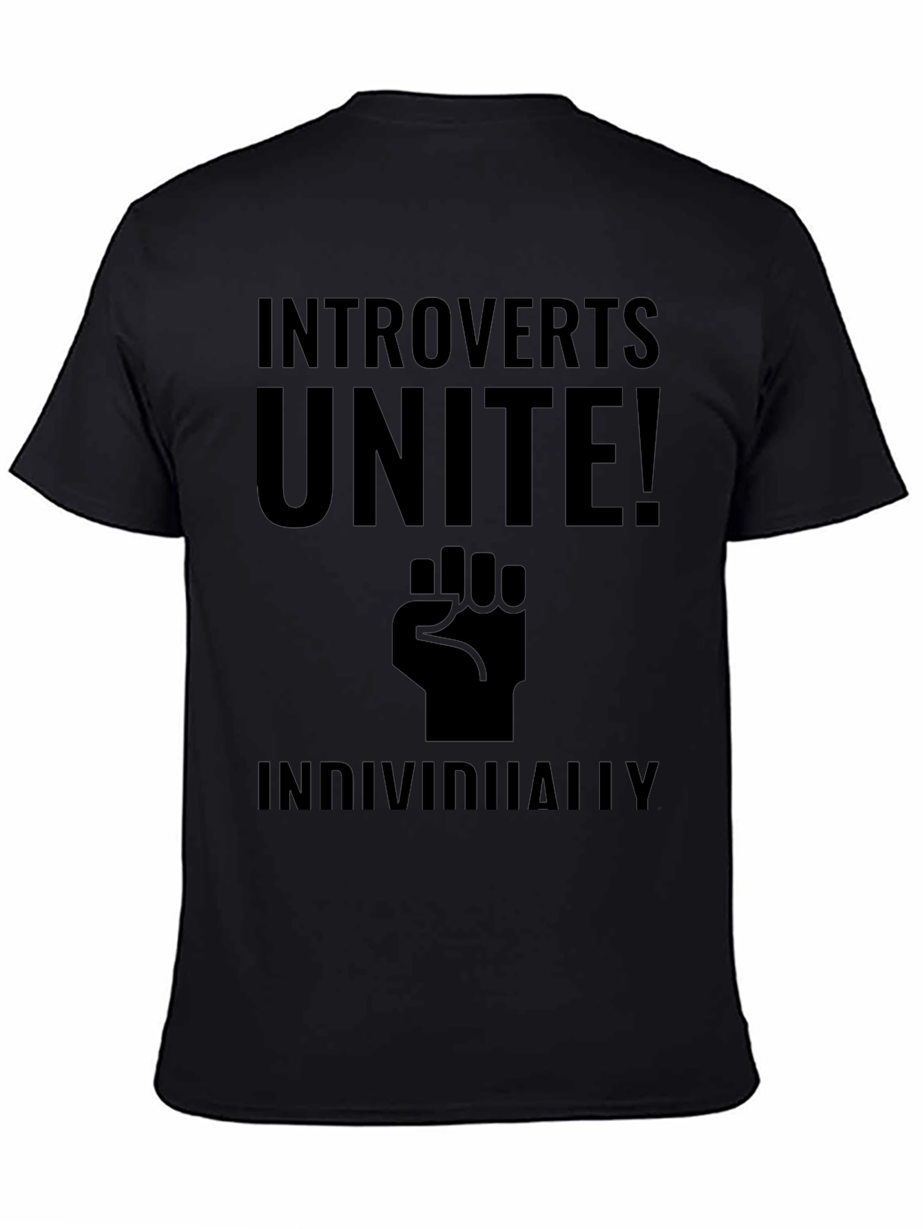 Introverts Unite! Funny Graphic T-Shirt