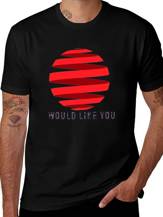 Abstract Sphere Graphic Tee - Casual Menswear