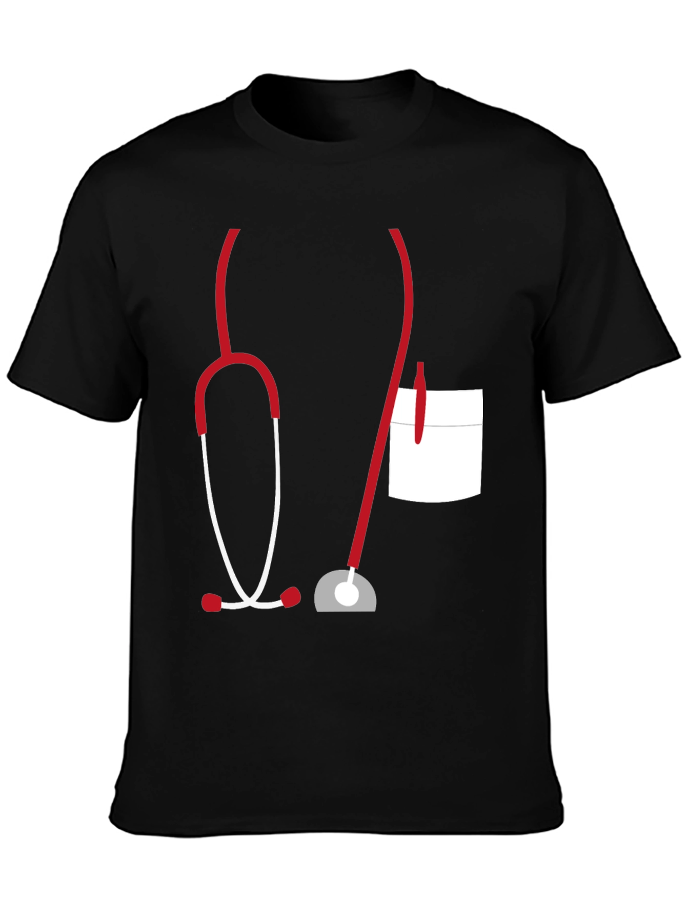 Funny Doctor Stethoscope Graphic Tee