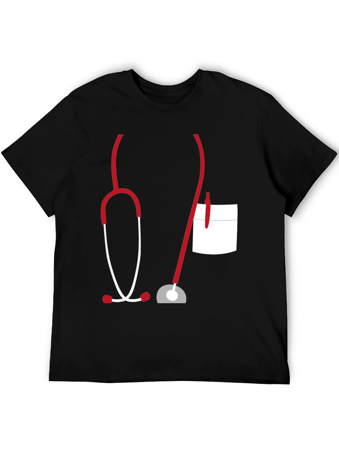 Funny Doctor Stethoscope Graphic Tee