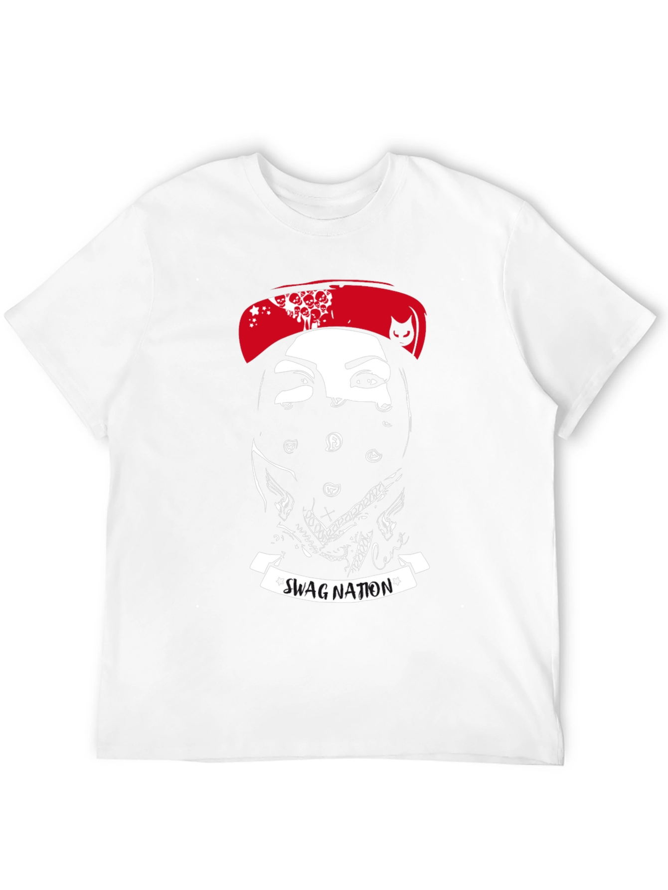 Swag Nation Graphic Tee - Mens Black T-Shirt