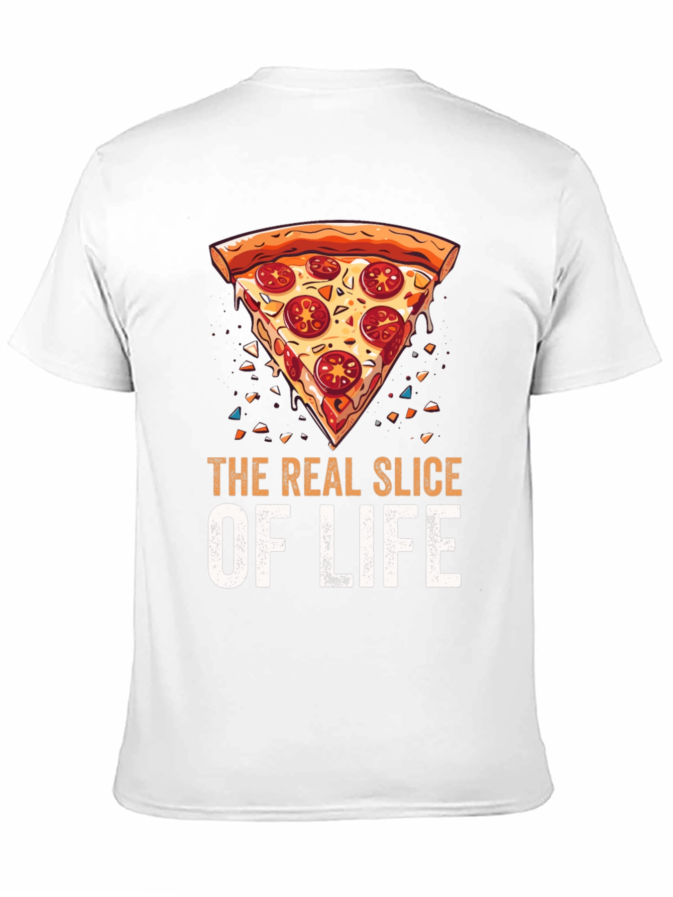Pizza Slice of Life Graphic T-Shirt