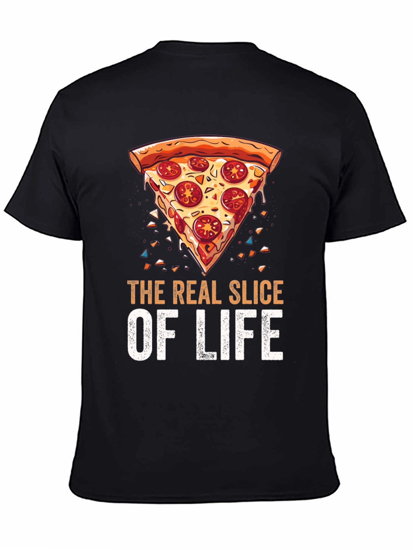 Pizza Slice of Life Graphic T-Shirt