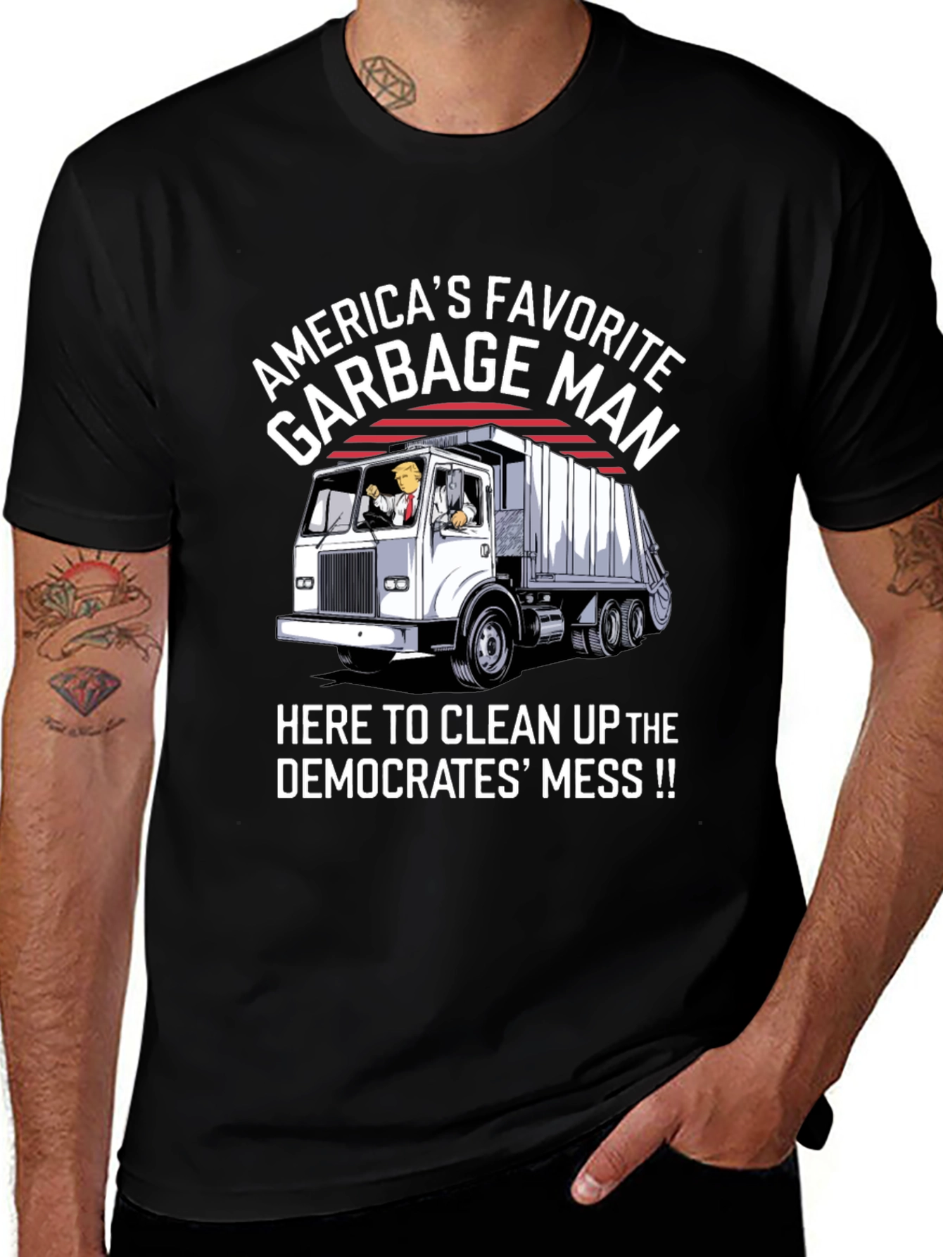 Americas Favorite Garbage Man T-Shirt