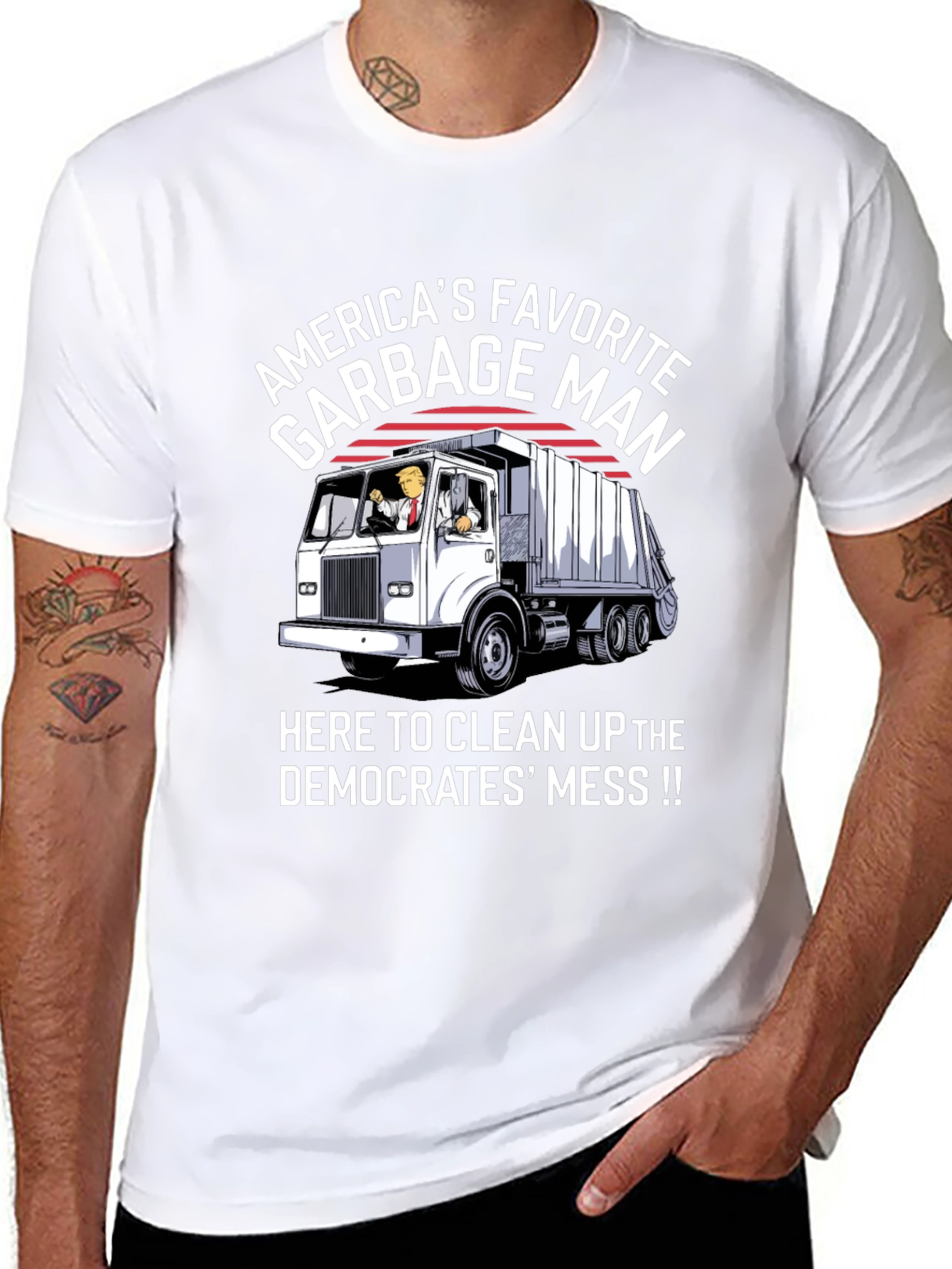 Americas Favorite Garbage Man T-Shirt
