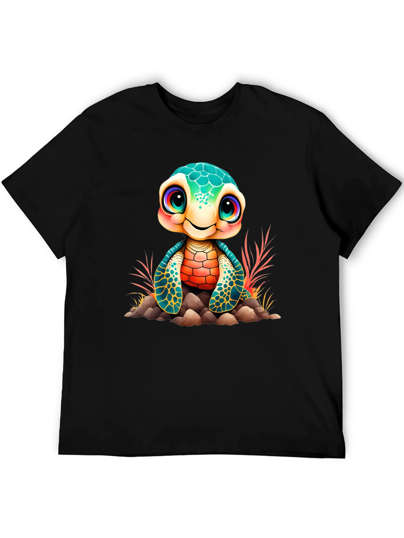 Cute Turtle Graphic Tee