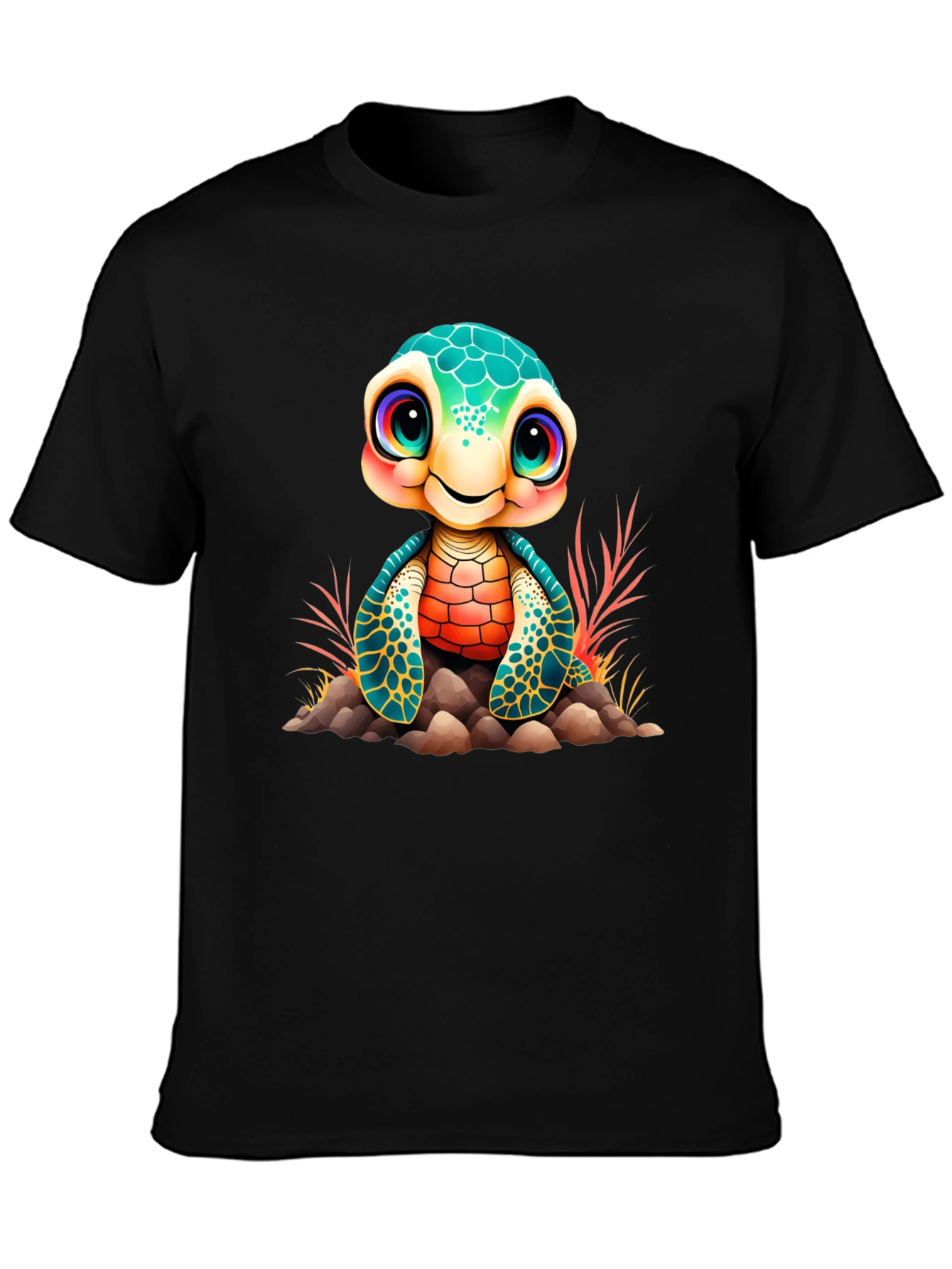 Cute Turtle Graphic Tee