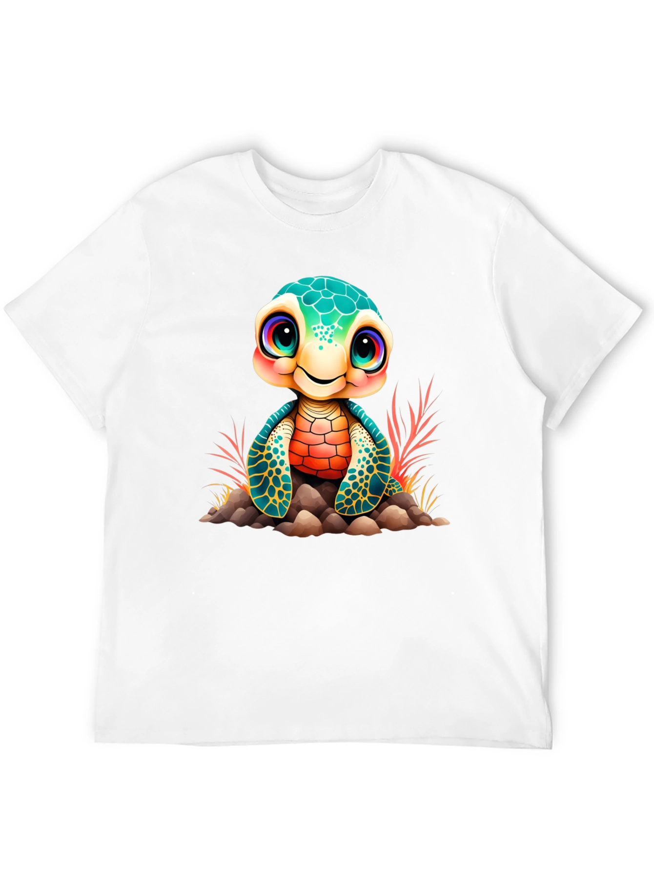 Cute Turtle Graphic Tee
