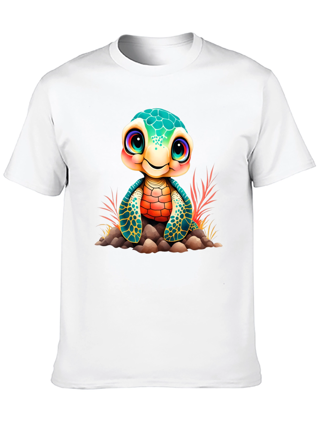 Cute Turtle Graphic Tee
