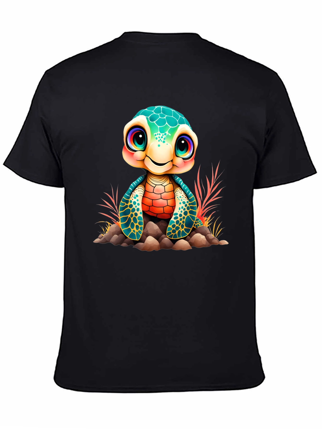 Cute Turtle Graphic Tee