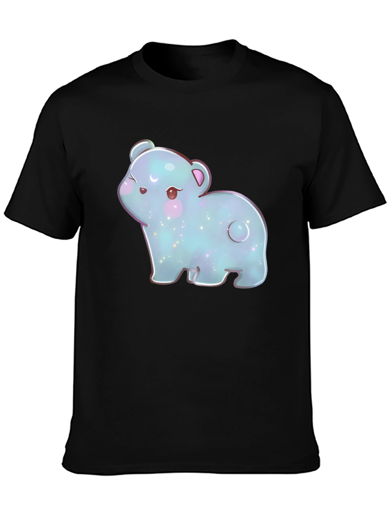 Cute Kawaii Bear Graphic T-Shirt