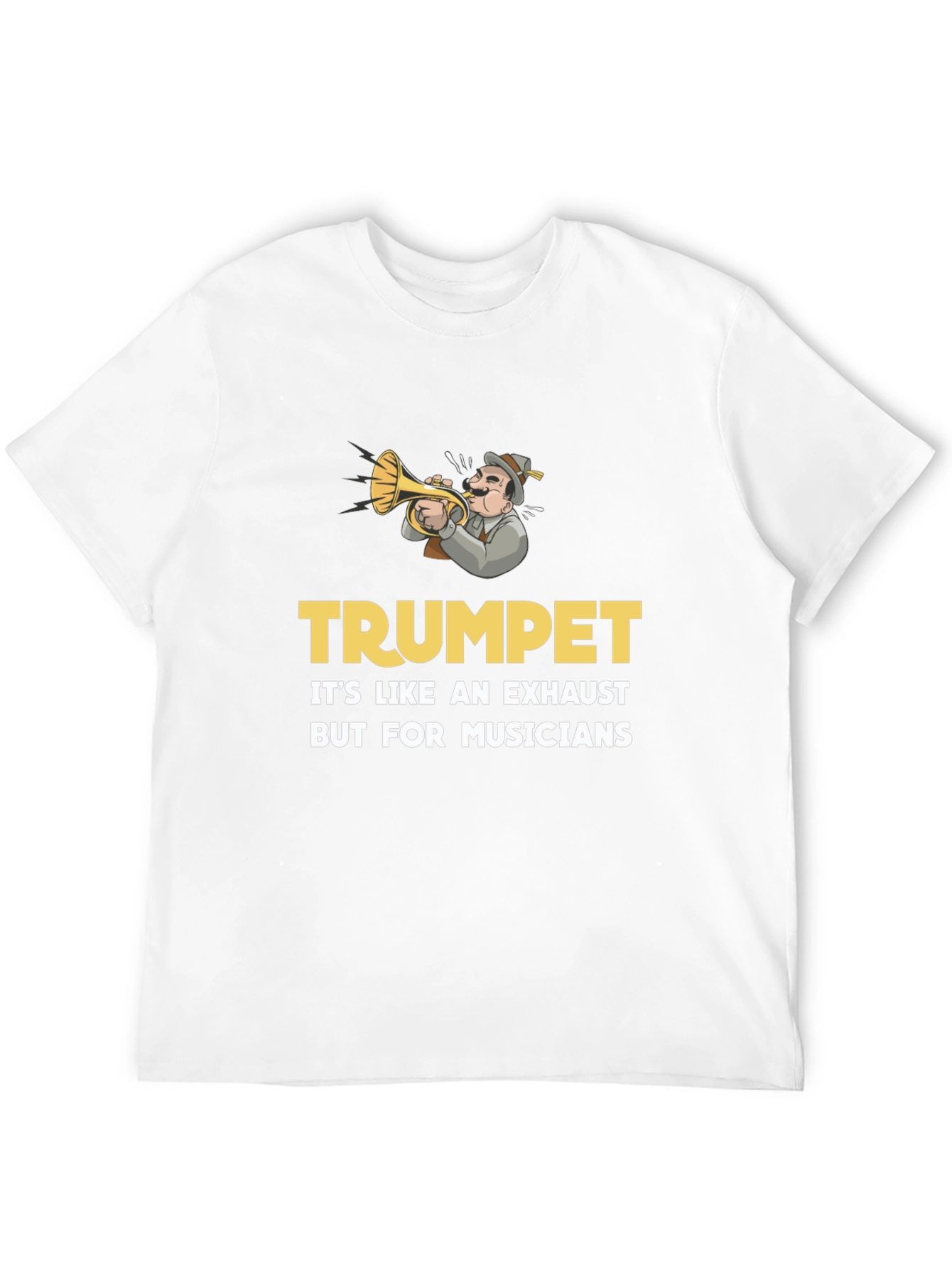Trumpet Exhaust Musician T-Shirt